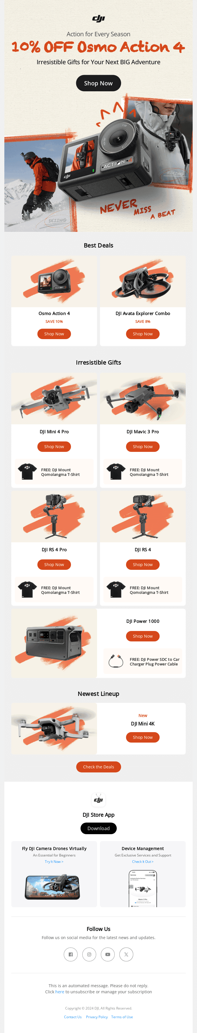 10% OFF Osmo Action 4