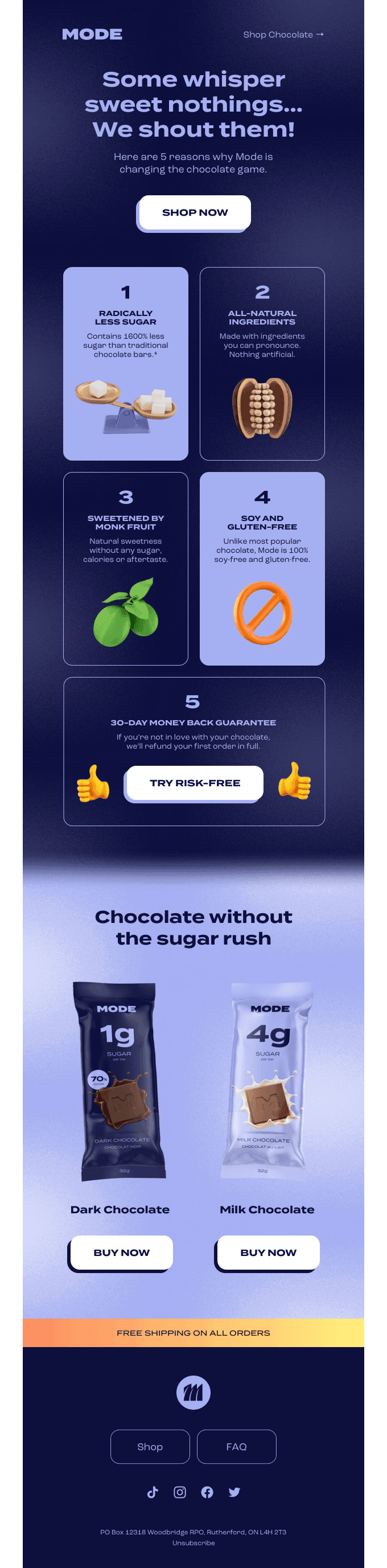 5 reasons to try Mode