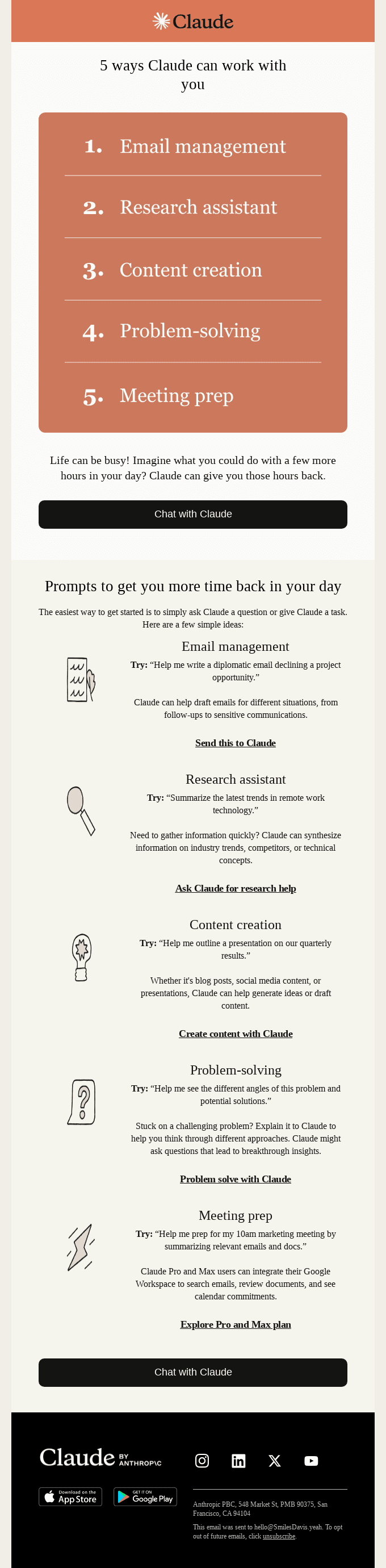 5 ways Claude can work with you (2/5)