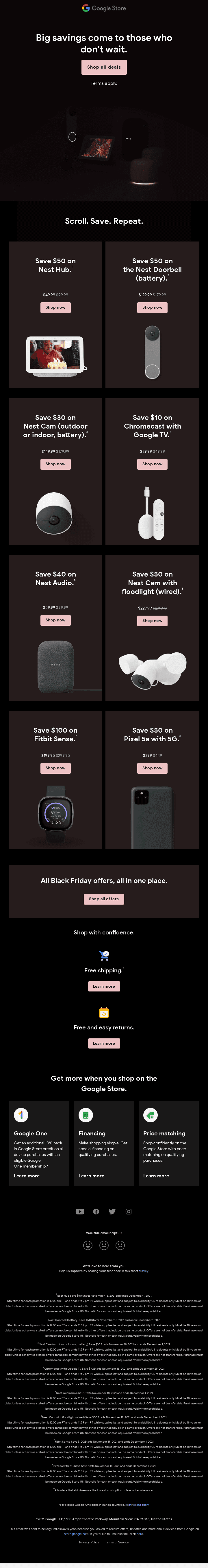 Black Friday’s ahead of schedule