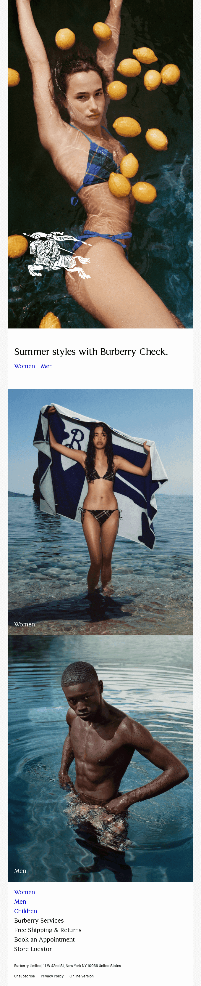 Burberry Summer