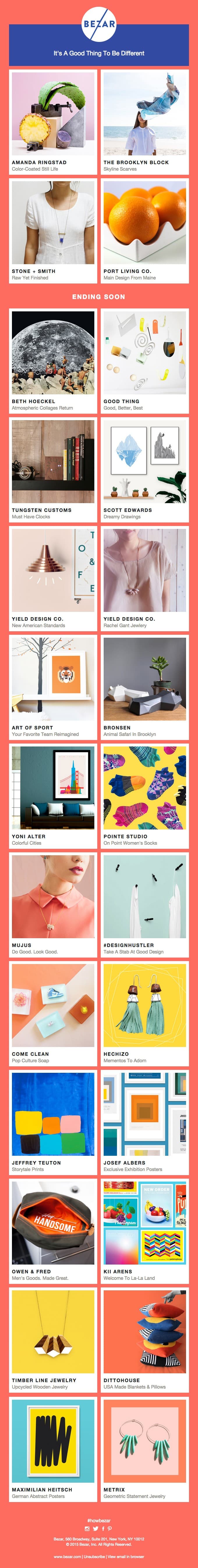 City Scarves, Concrete Housewares, Neo Still Life, Texan Jewelry Plus The Return of Beth Hoeckel & Good Thing