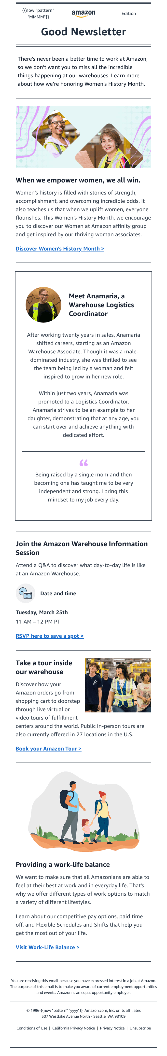 Guess what's new at Amazon? 🙋🏽‍♀️