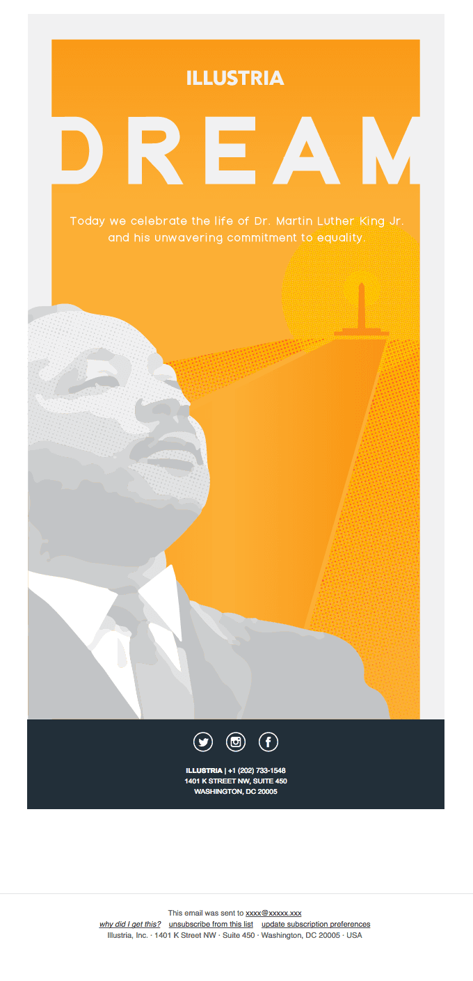 Happy Martin Luther King Jr. Day!