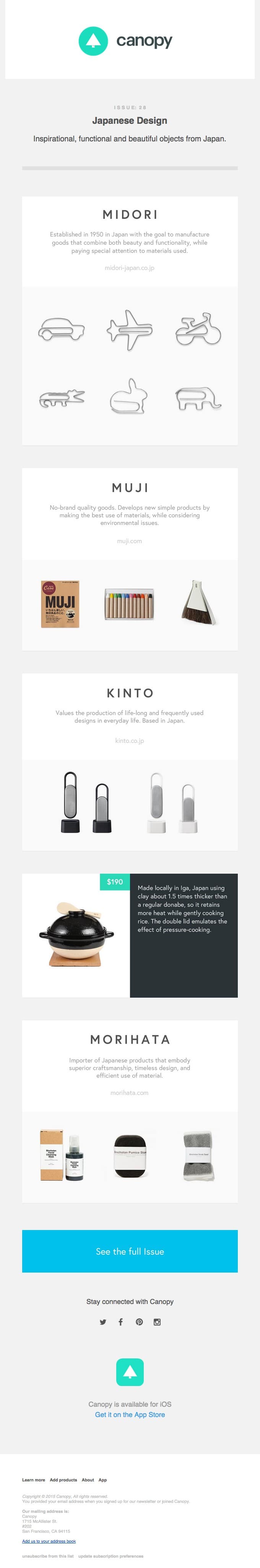 Issue 28: Beautiful Objects from Japan