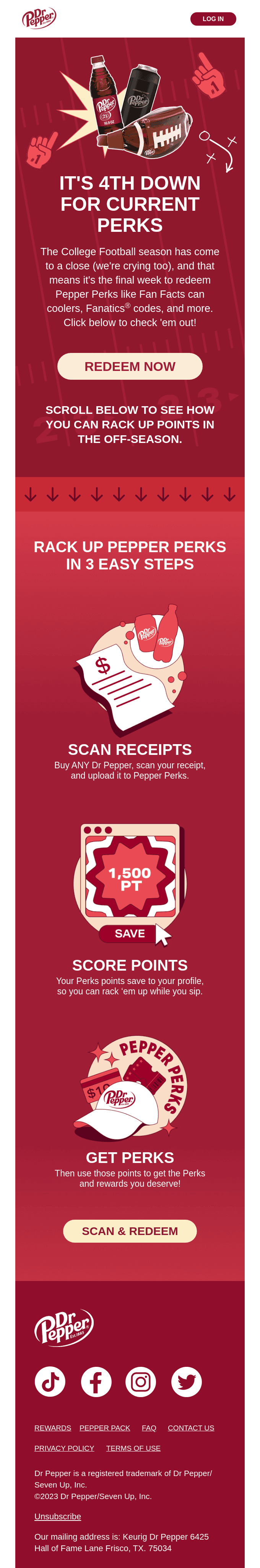 It’s 4th Down for Current Perks