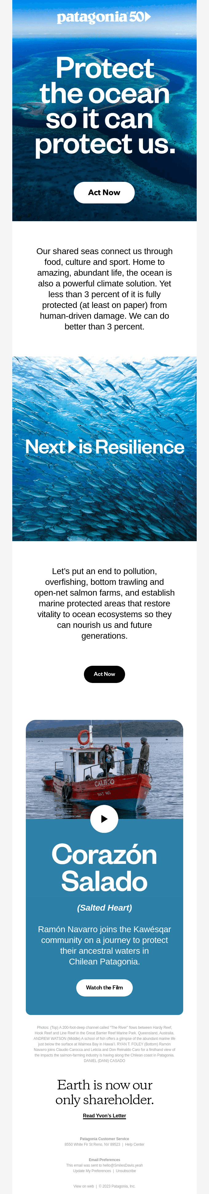 Our future is tied to the ocean