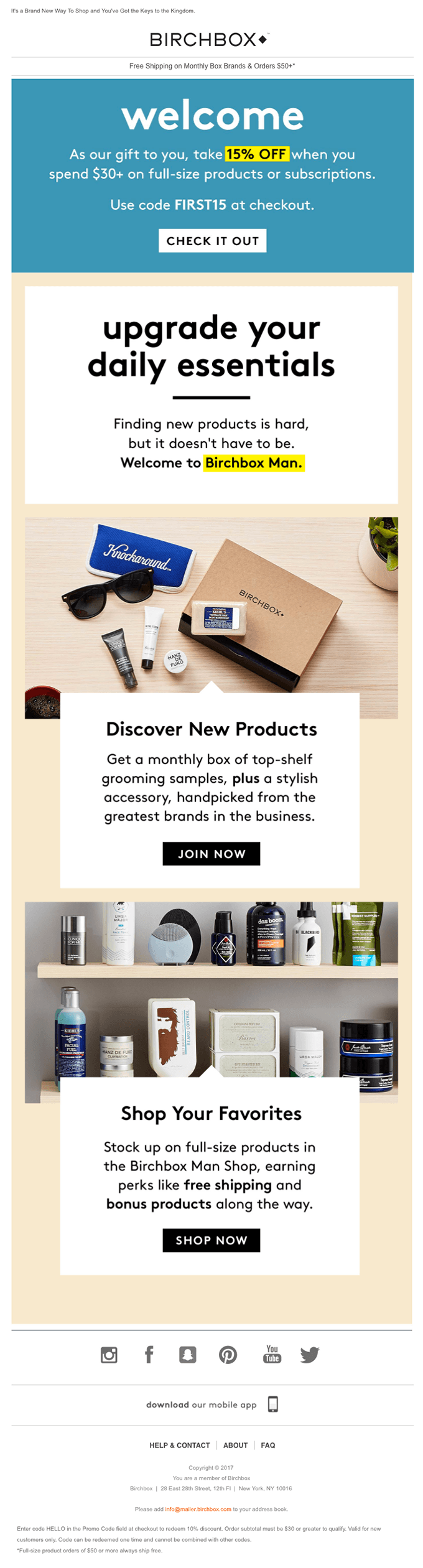 Start the Adventure with 15% Off