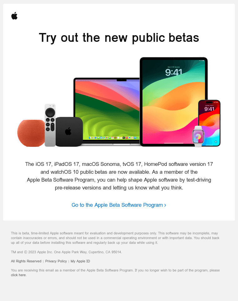 Try out the new public betas