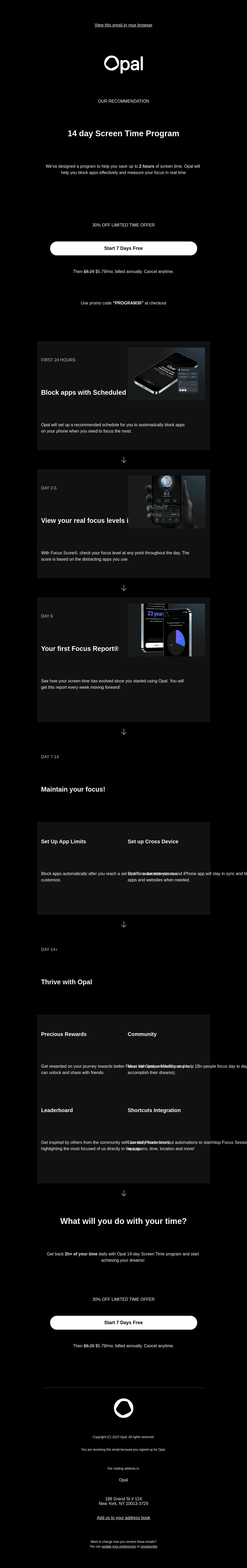 Your 14 Day Screen Time Program
