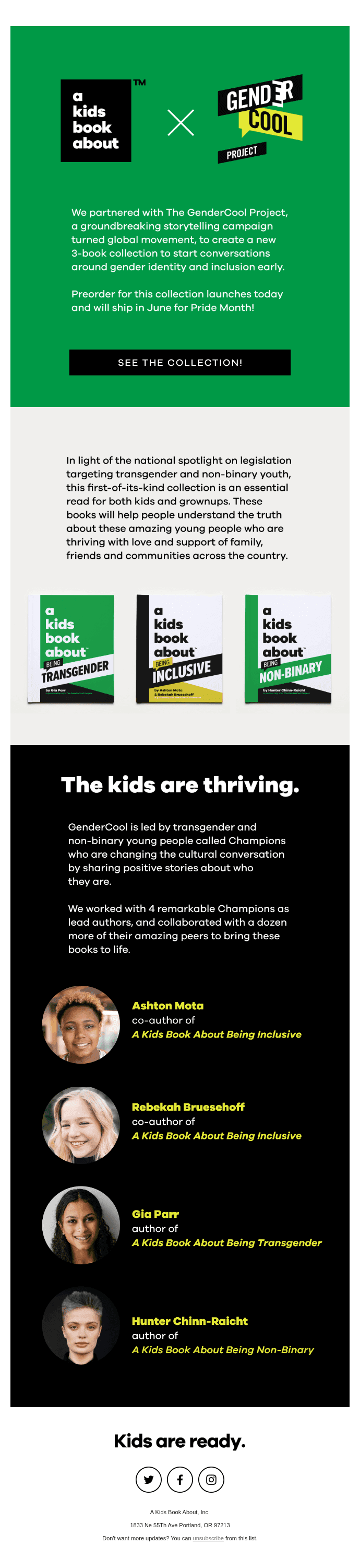 📣 New Collection 📣 AKBA x The GenderCool Project