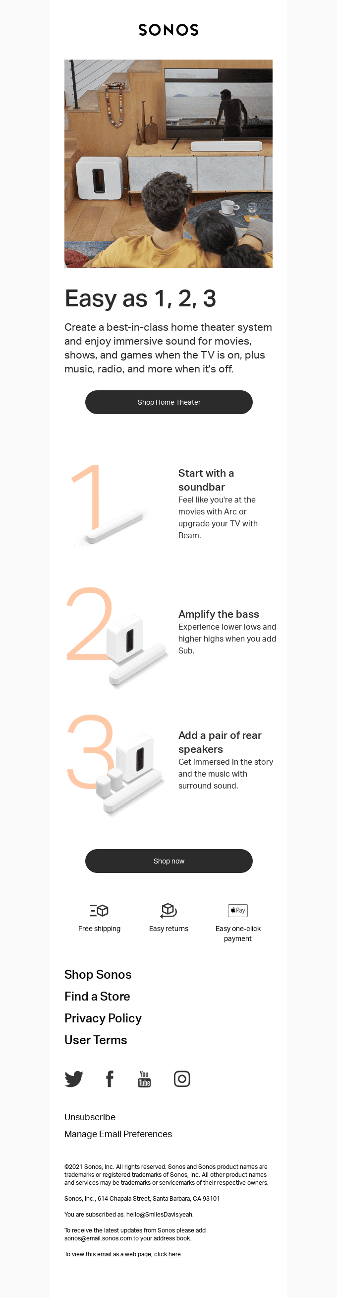 3 steps to create the ultimate home theater system