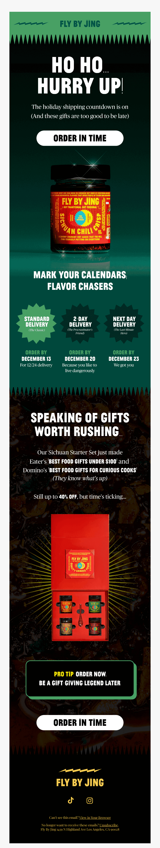 🚨 5 days left to get the good stuff by 12/24