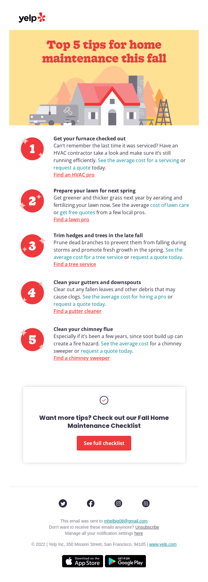 5 tips for fall home maintenance 🍁🏠