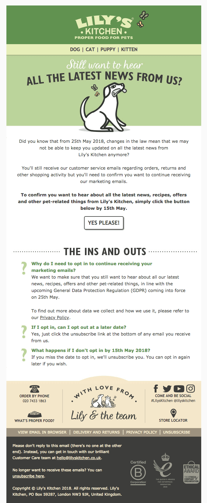 Action needed: Would you still like to receive our emails?
