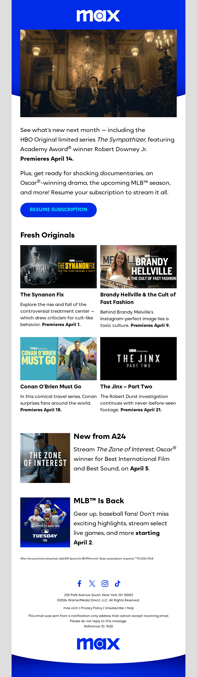 All-new thrillers, riveting docs, and more in March.