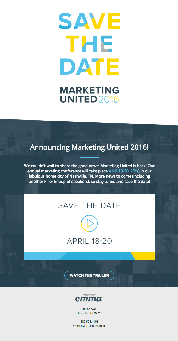 Announcing Marketing United 2016
