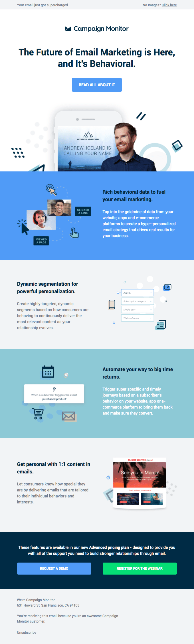 Announcing New Behavioral Email Marketing ⚡