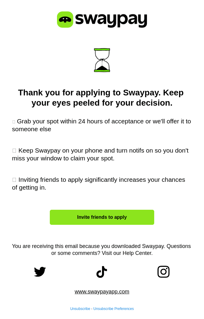Application Received
