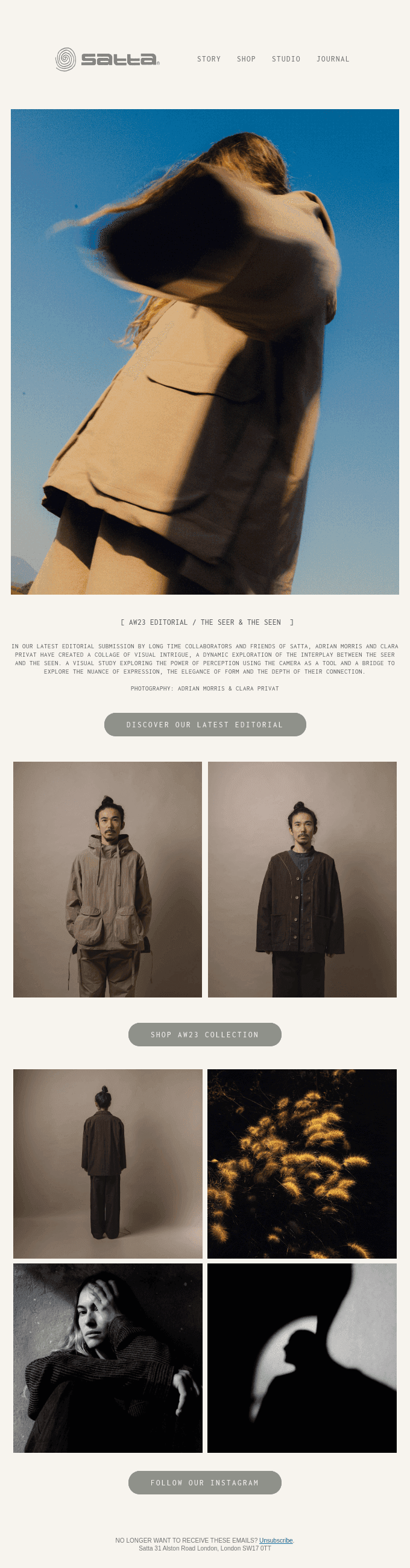 AW23 Editorial / The Seer & The Seen