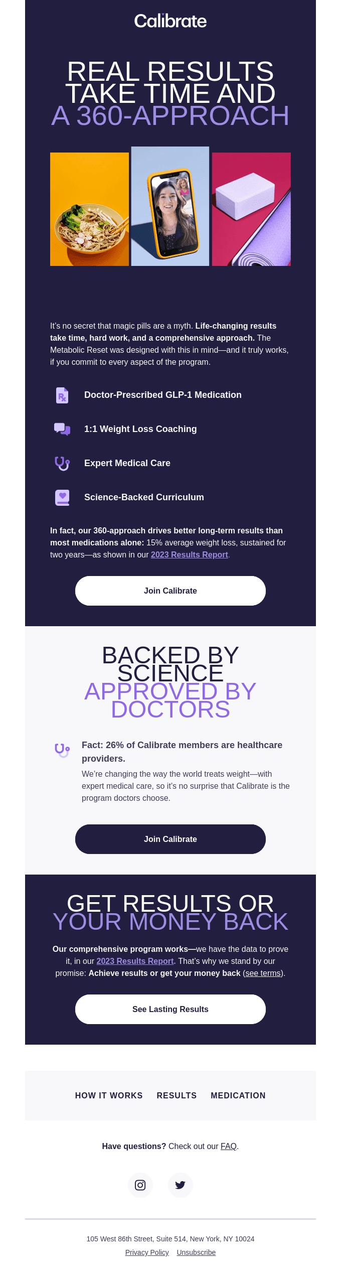 Backed by science. Approved by doctors.