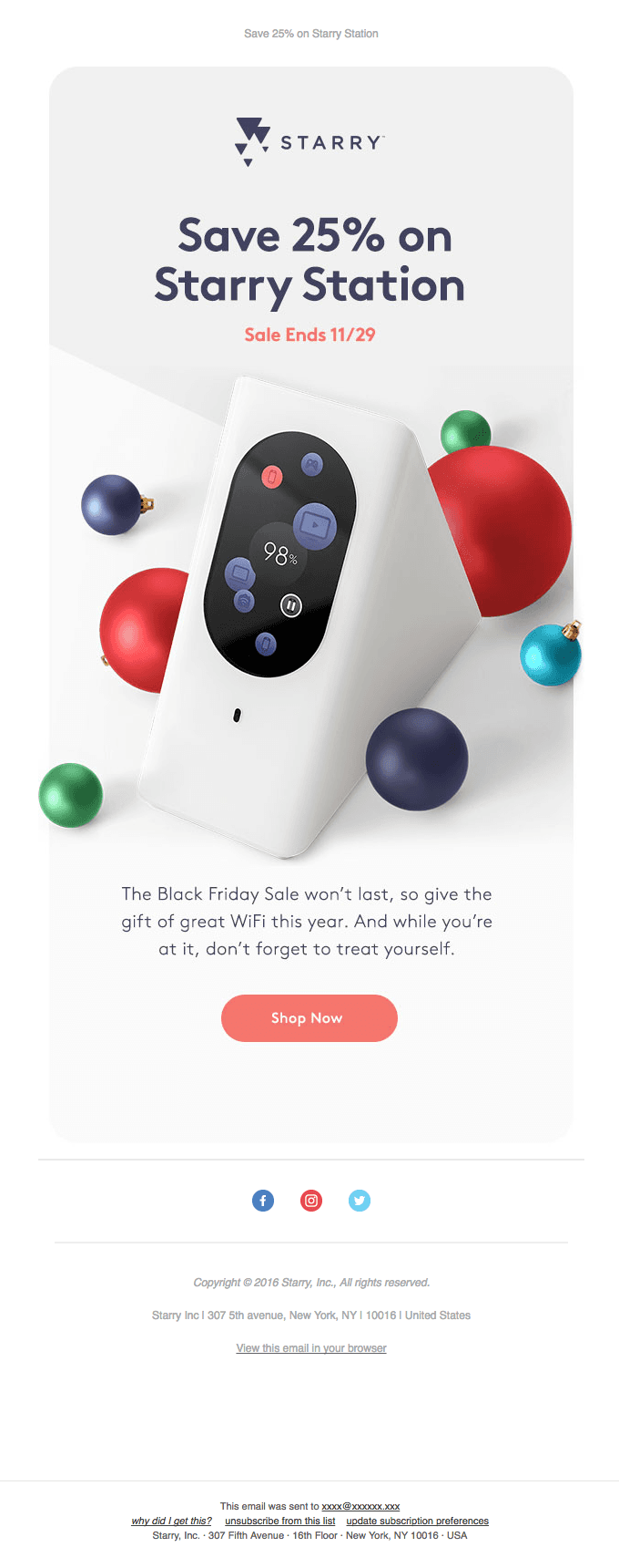 Black Friday – Starry Station is $224.99 for a limited time.