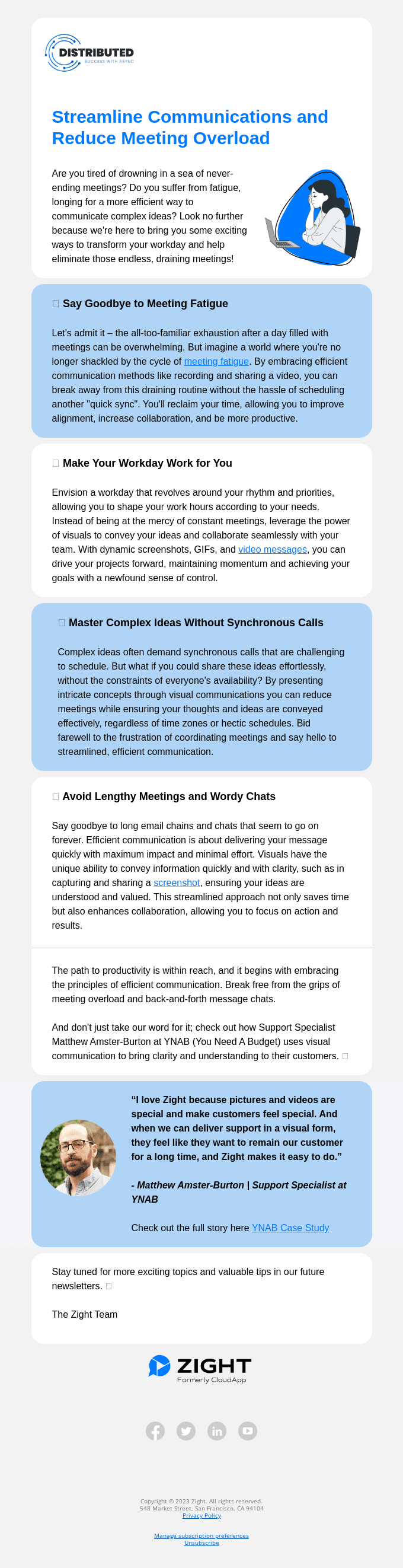 Break Free From Synchronous Calls And Wordy Chats ✨