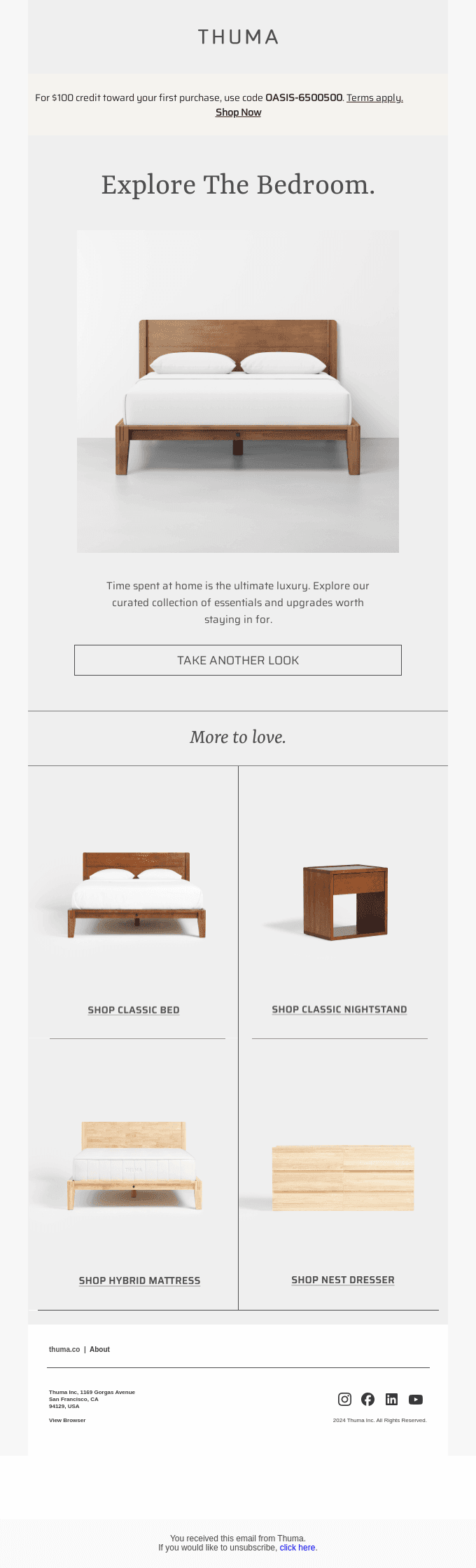 Build the perfect bedroom.