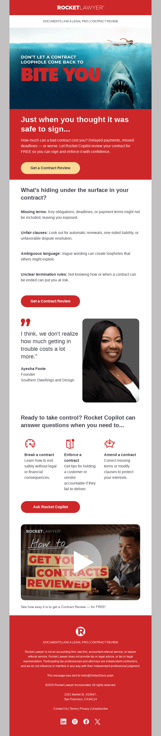 Can a bad contract sink your business?