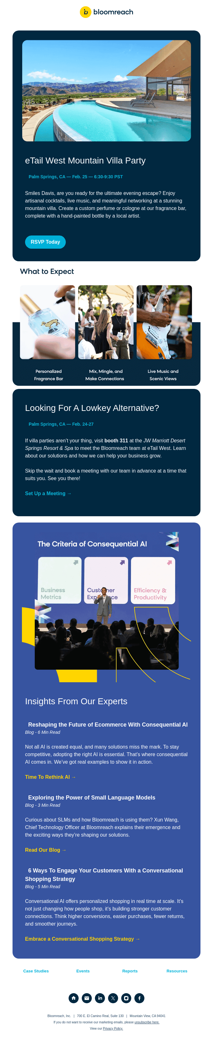 Cocktails & Commerce Under the Stars 🍸 How To Spot Consequential AI & 6 Conversational Strategy Ideas