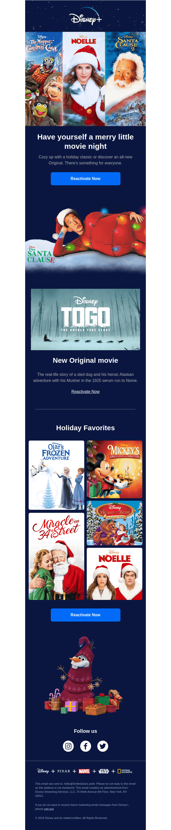 Come back for your holiday favorites