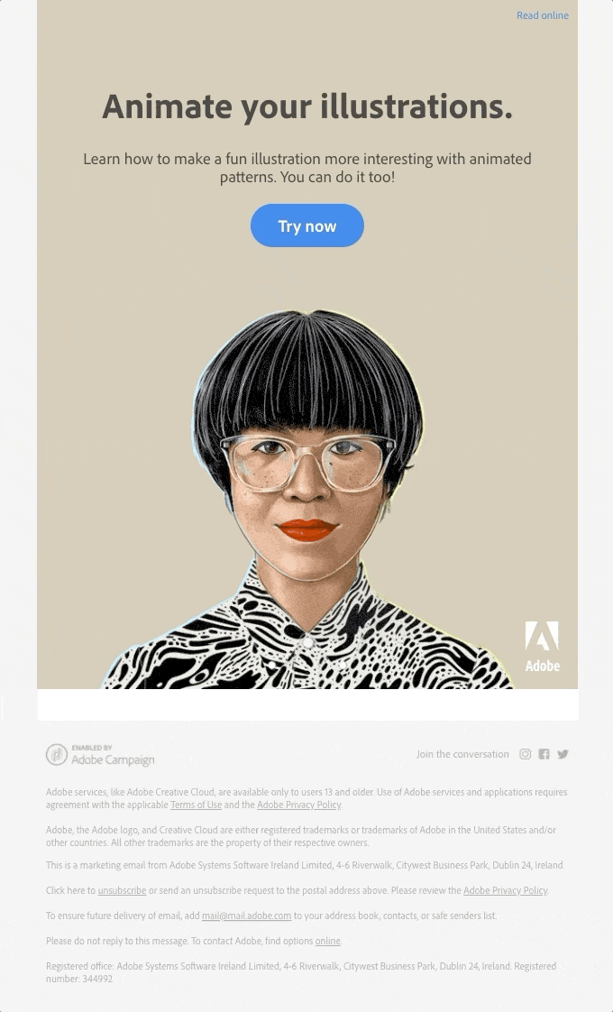 Create hypnotic animated illustrations with Creative Cloud
