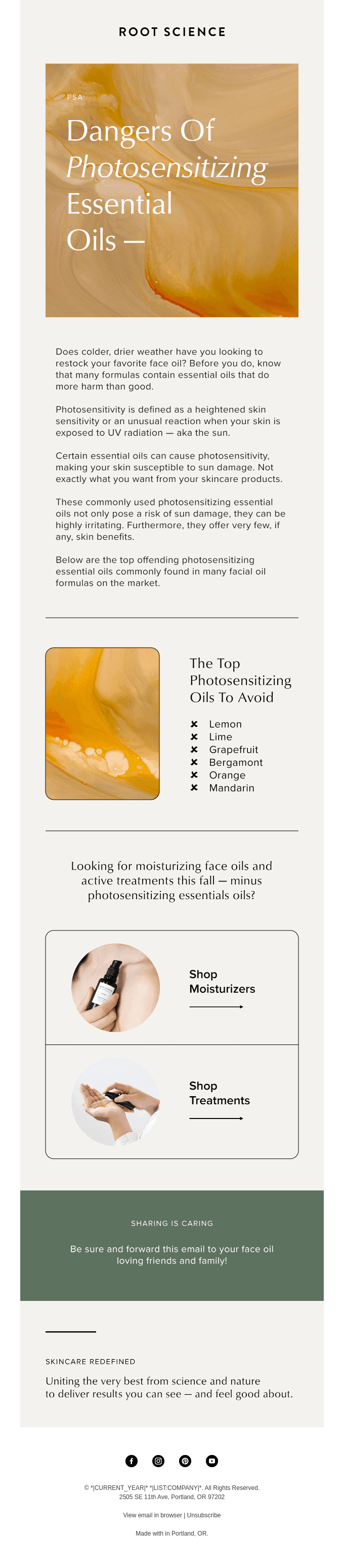 Dangers of Photosensitizing Essential Oils
