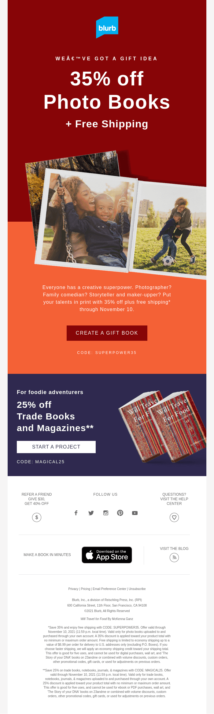 Dare: Make a book in a week for 35% off