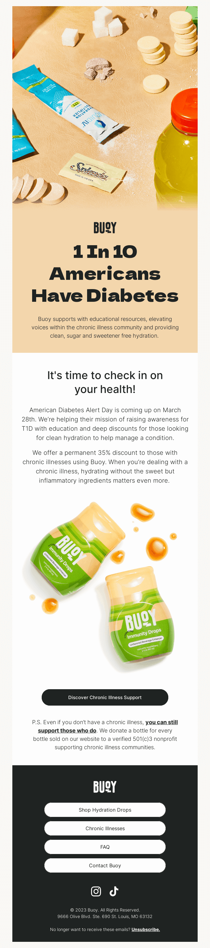 Diabetes Alert Day is coming up