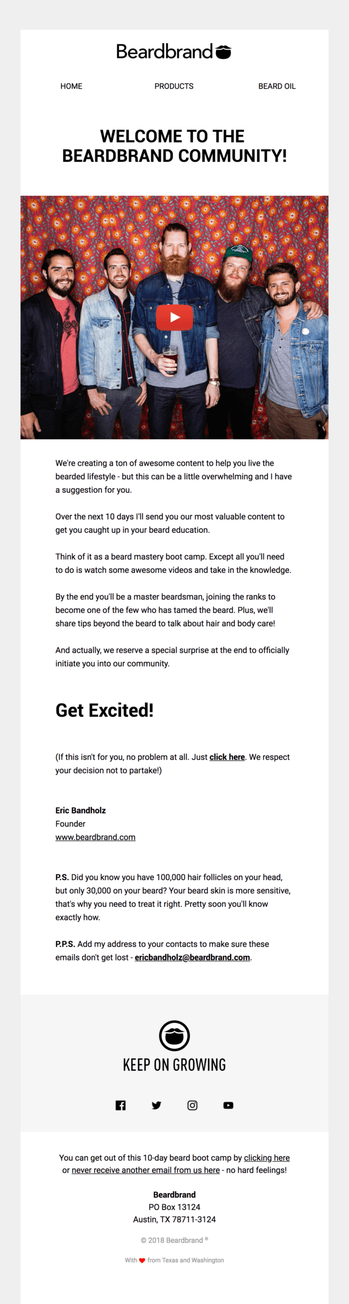 Did you say “beard”? – Welcome to Beardbrand!