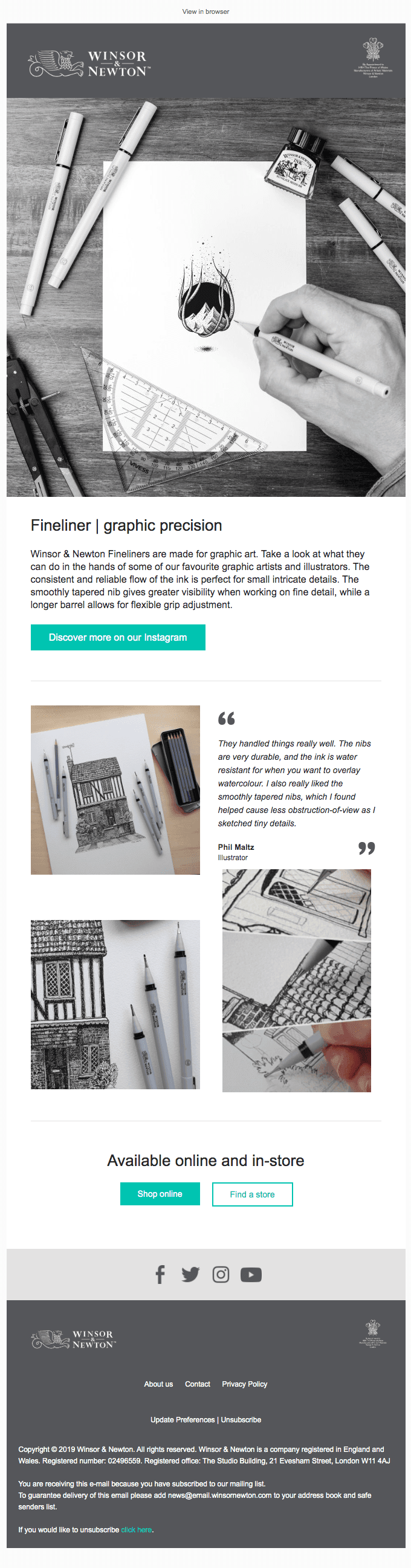 Discover what these illustrators have created with our Fineliners