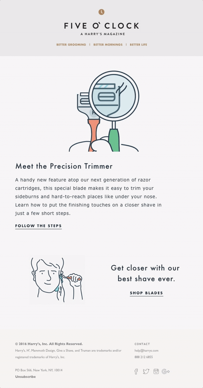 Don’t forget the finishing touches…