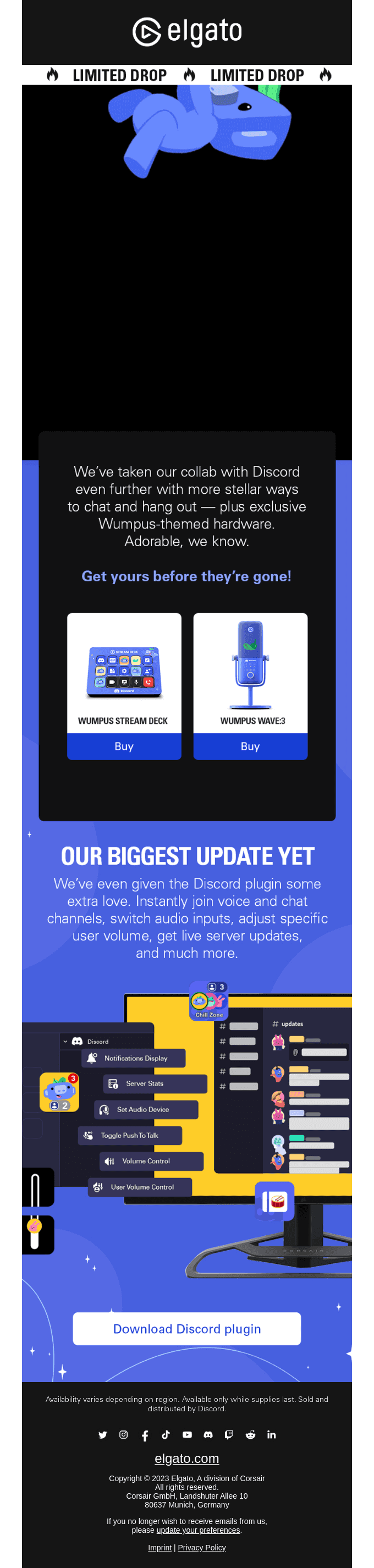 Elgato X Discord LIMITED EDITION gear!