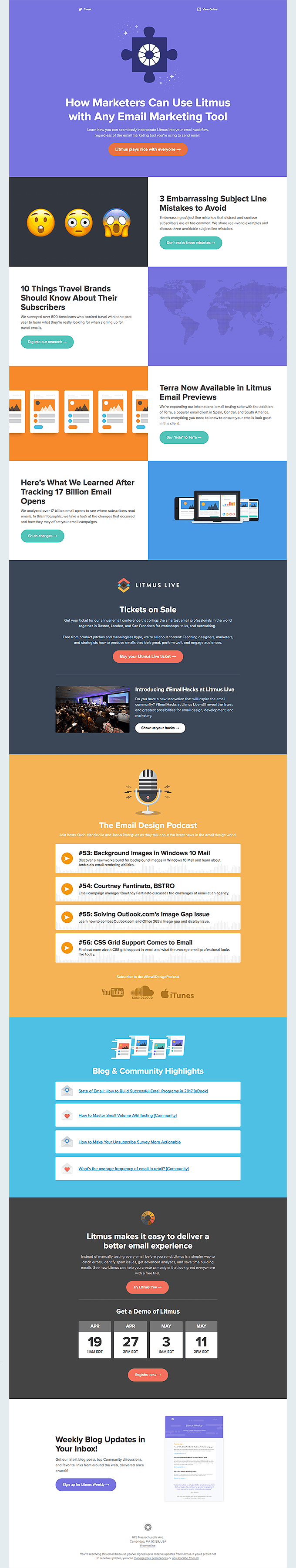 Embarrassing subject line? Us? Never!