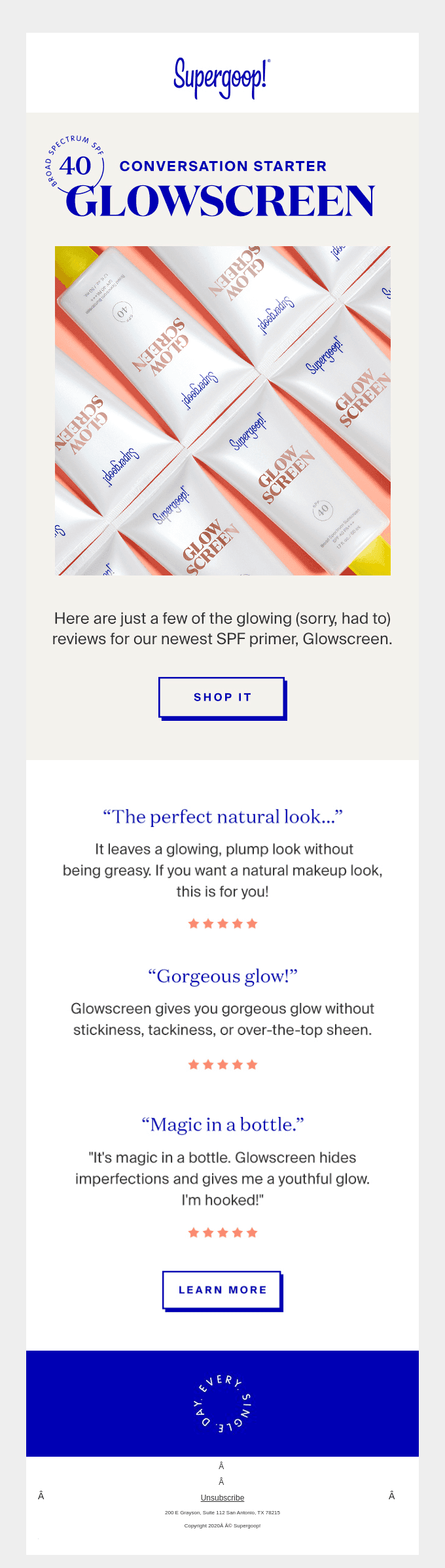 Everyone's talking about Glowscreen