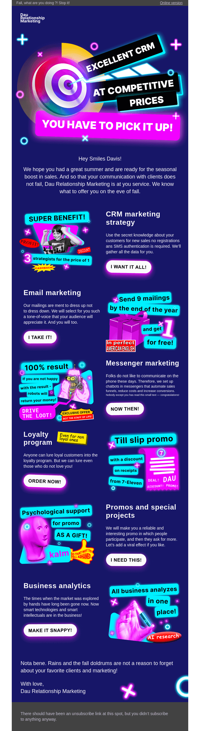 Excellent CRM at competitive prices