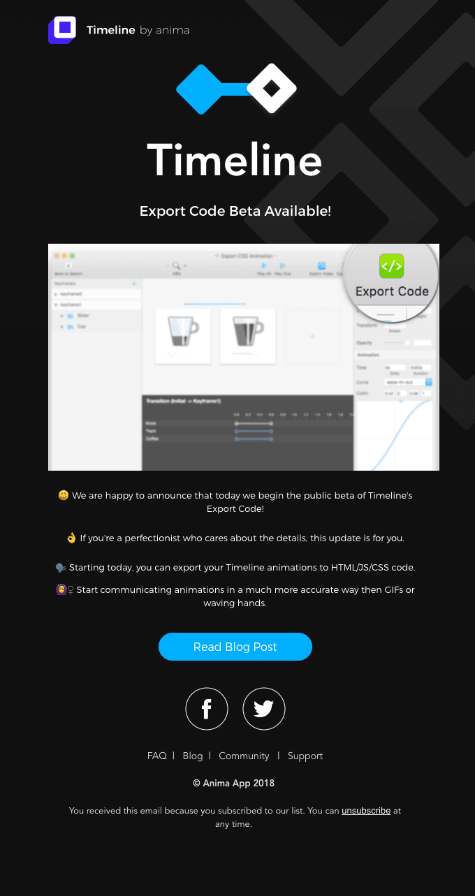 🙋 Export Timeline Animations to HTML/CSS