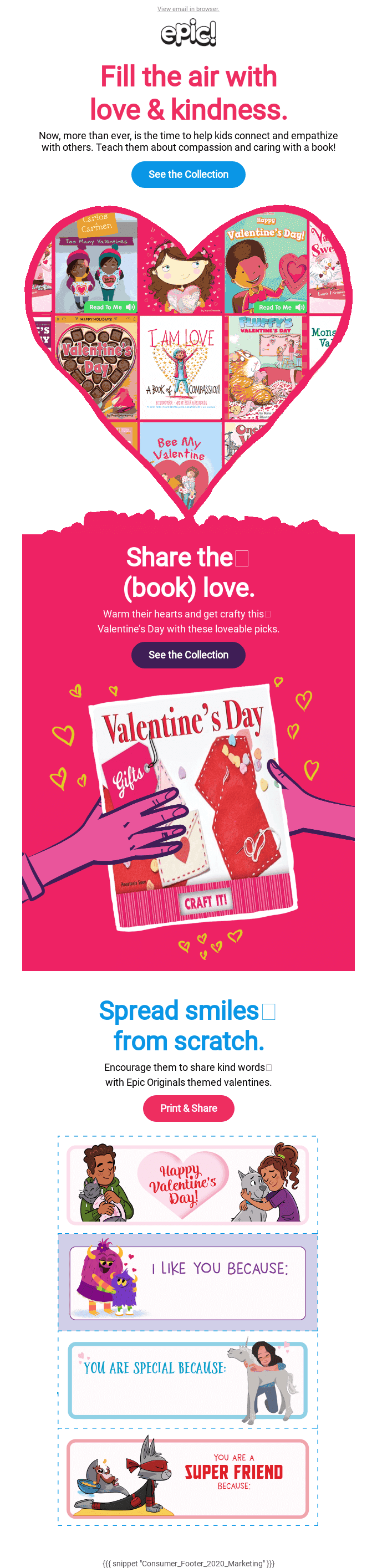 February collections & printables your kid will love! ❤️