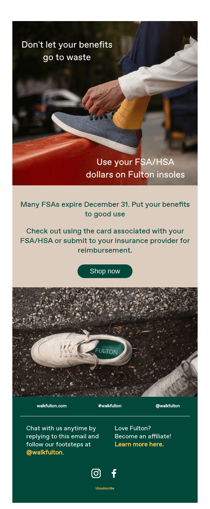 📆 Final days to use your FSA/HSA, put them to good use
