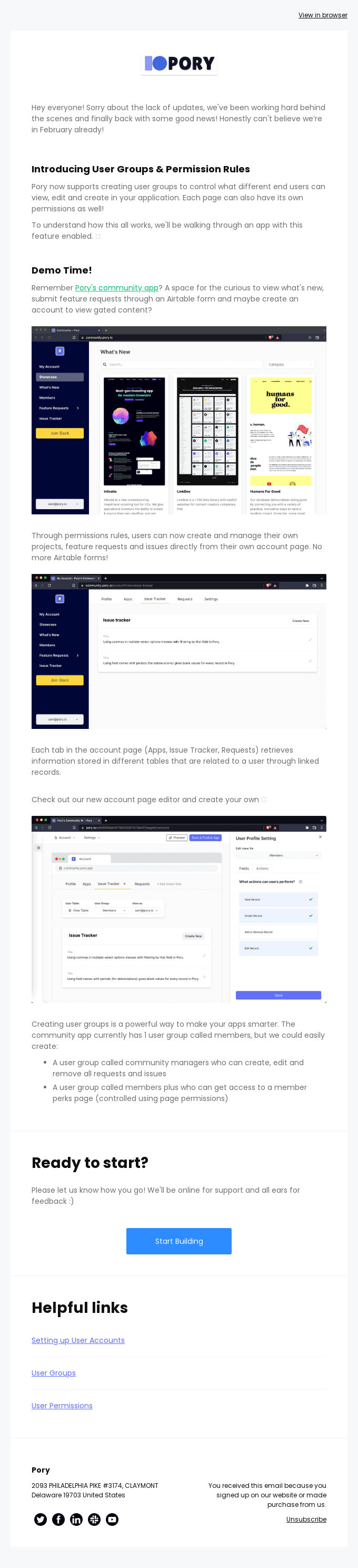 First Peek into user groups and permission rules 💥