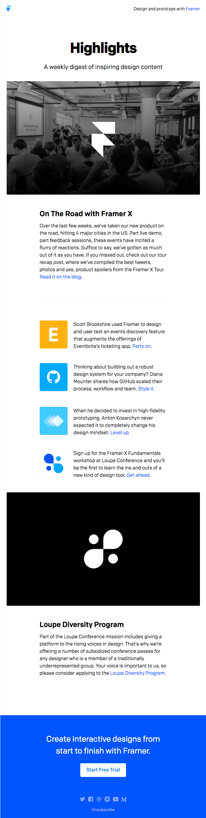 Framer X Product Spoilers, Design Systems at Github