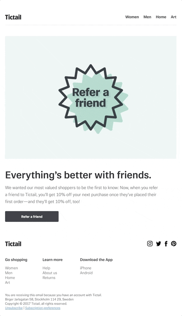 Get 10% off for referring a friend! 🎉
