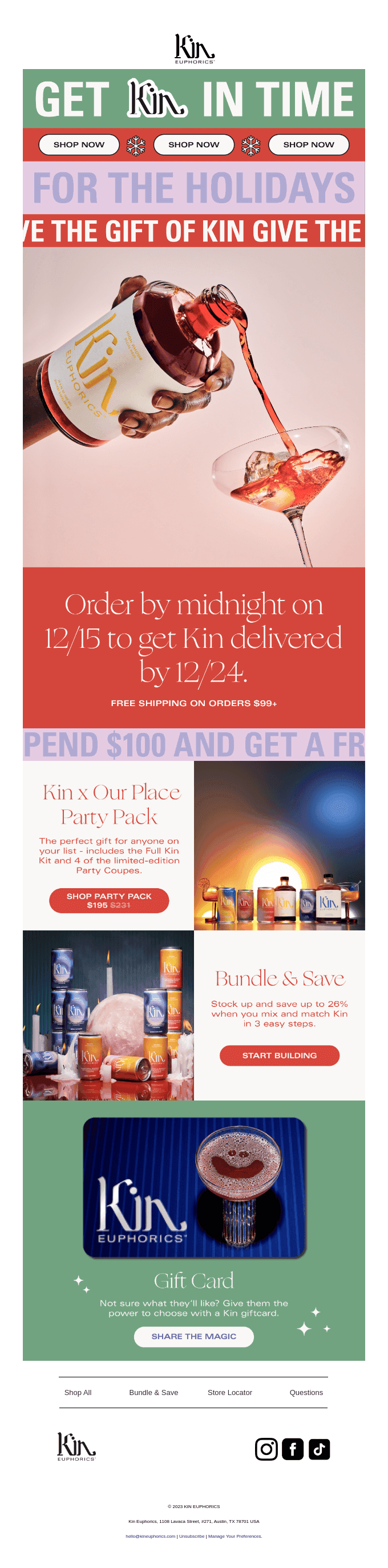 Get Kin in time for the Holidays 🎁