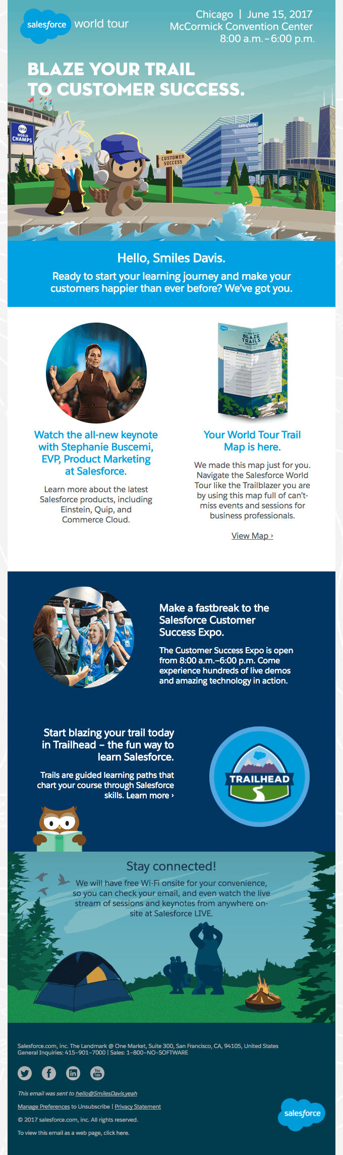 Get ready for the Salesforce World Tour in Chicago